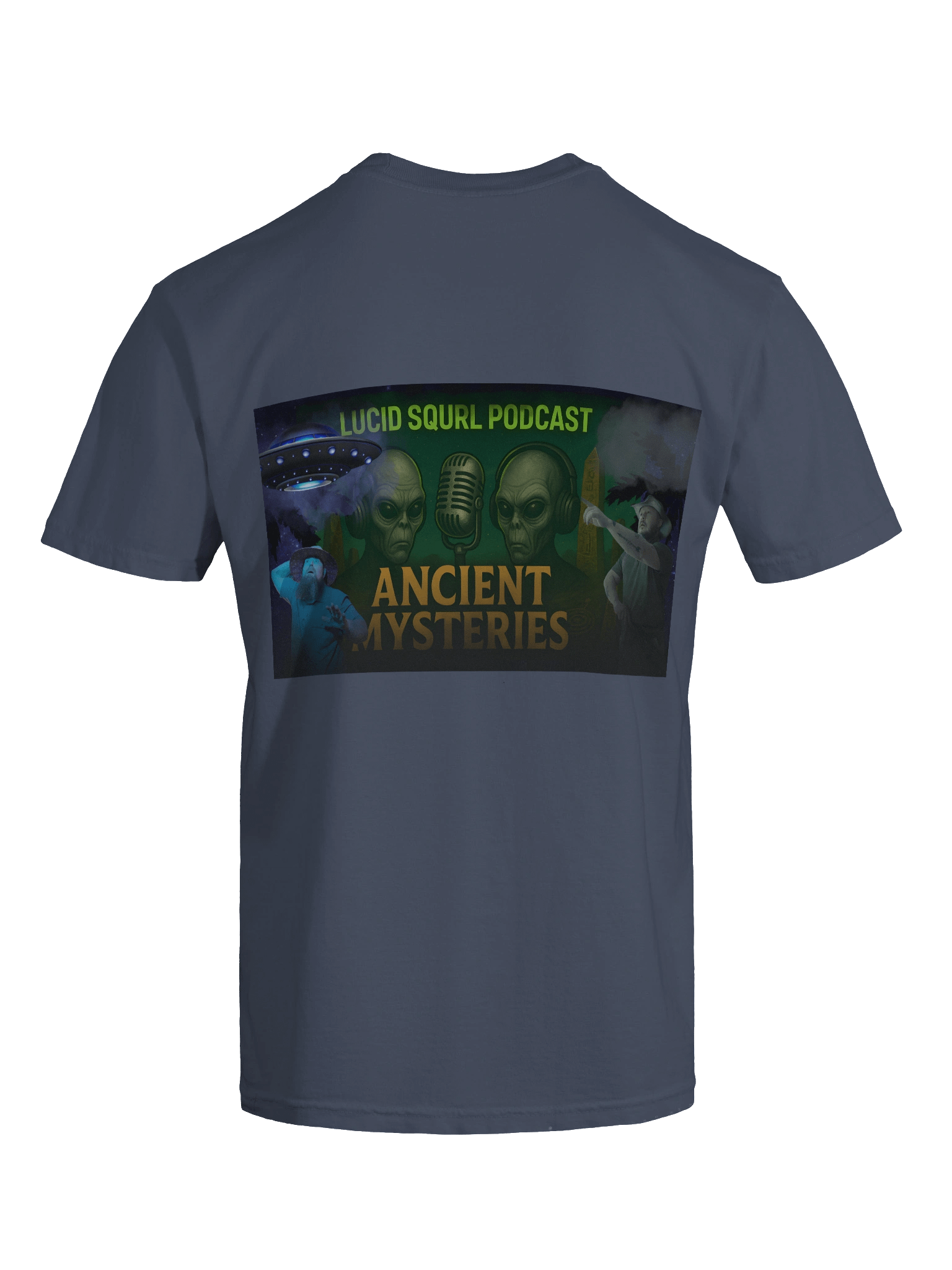 Lucid Squrl Podcast Mysteries tee product image (121)