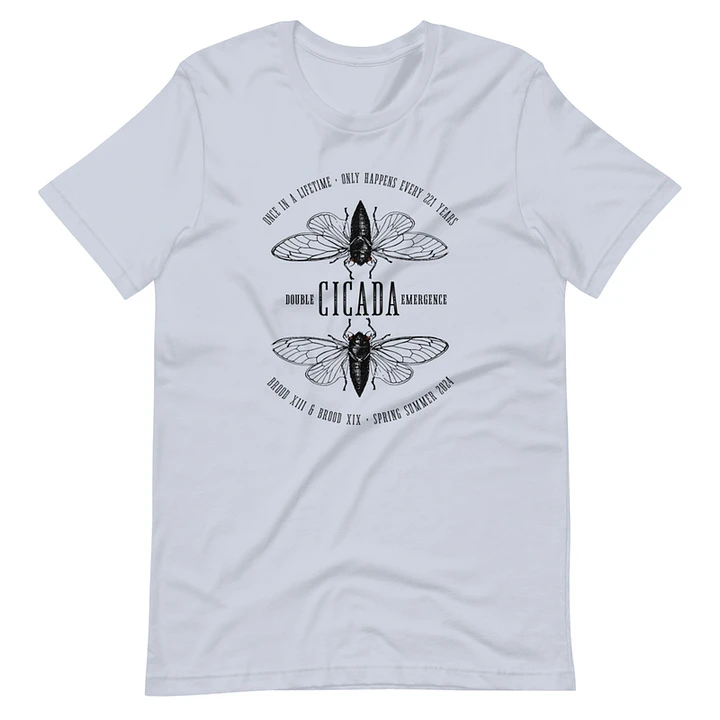 Double Cicada Scientific Illustration Tee (Unisex) product image (1) Image 1