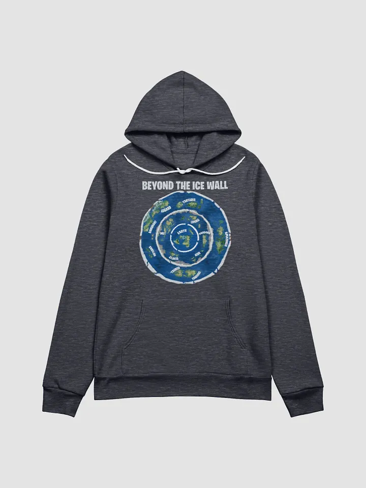 Premium Supersoft Hoodie Beyond The Ice Wall Map product image (22)