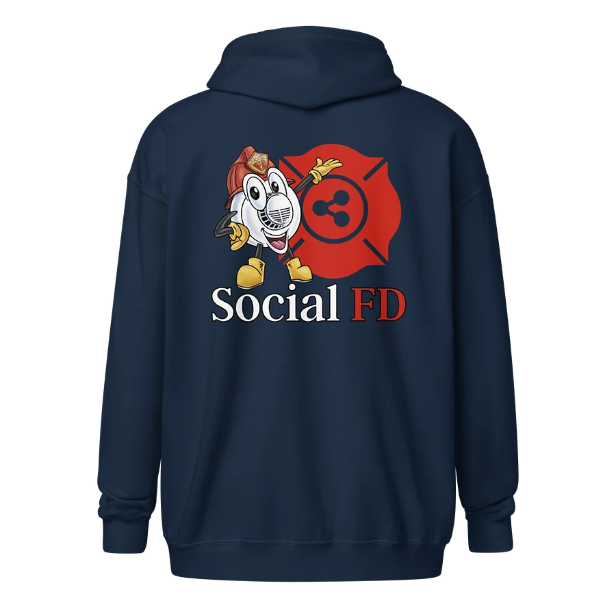 Social FD Zip Up Hoodie product image (1)