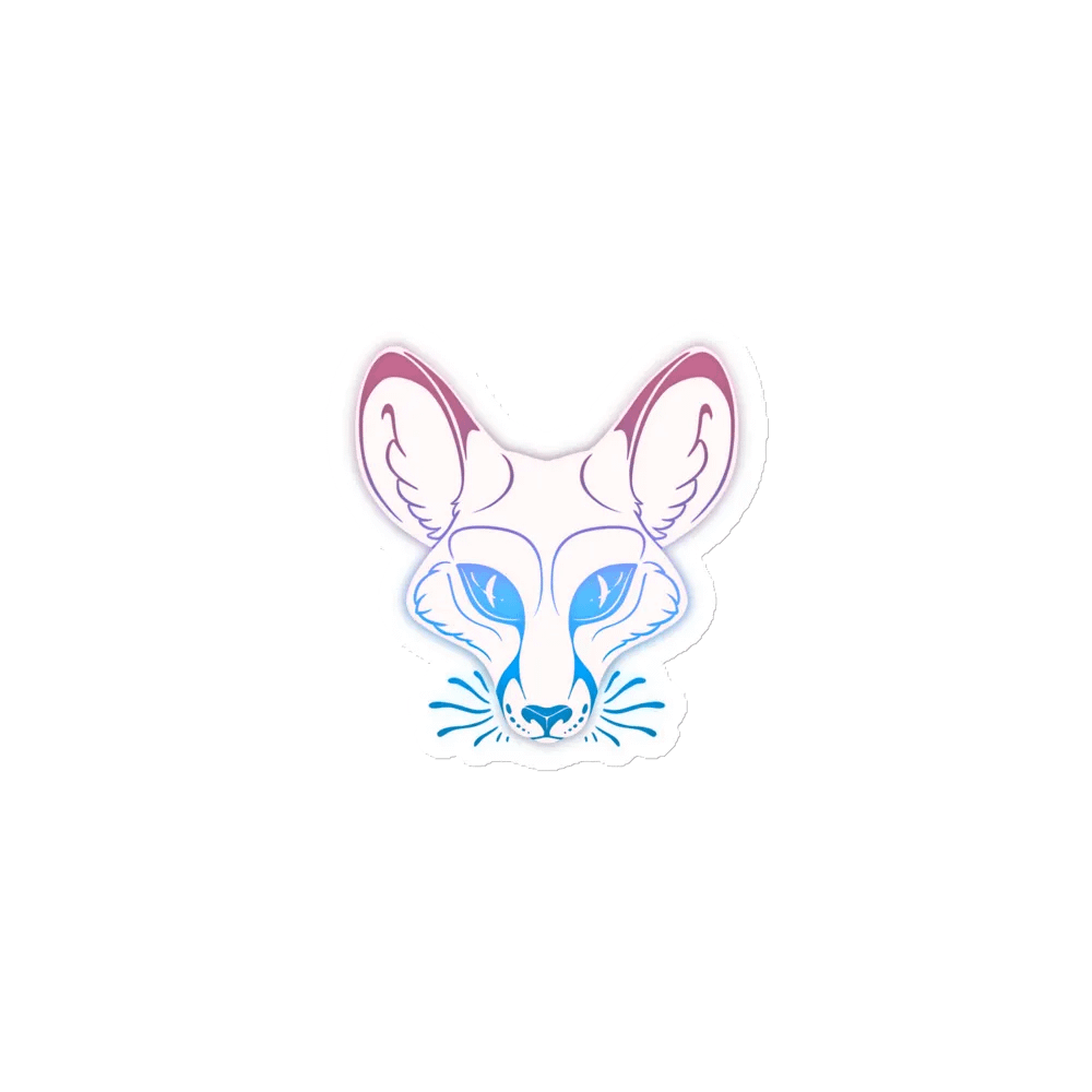 Light Fox Magnet product image (1)