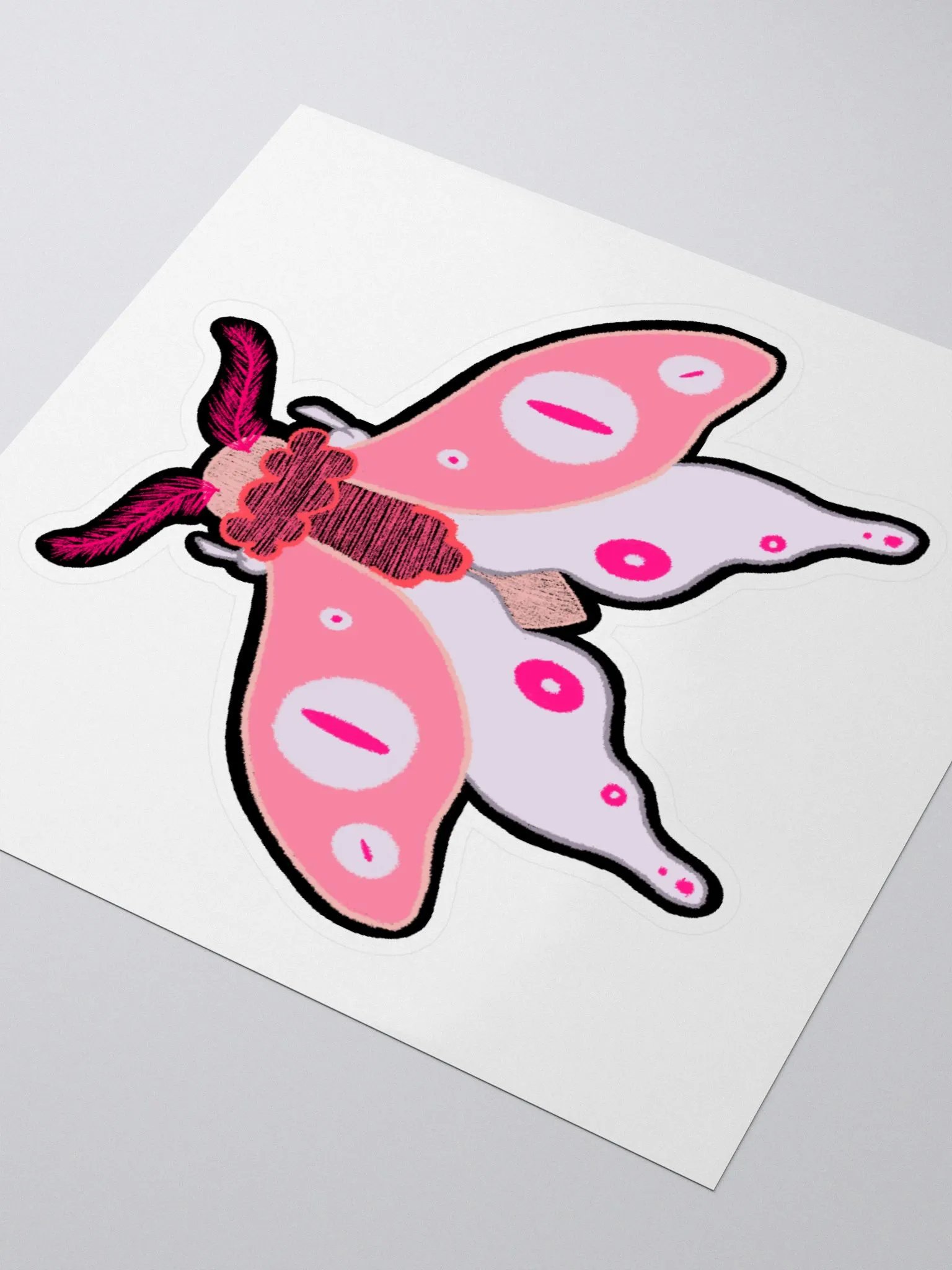 Moth - Drawtober 2023 Sticker product image (3)