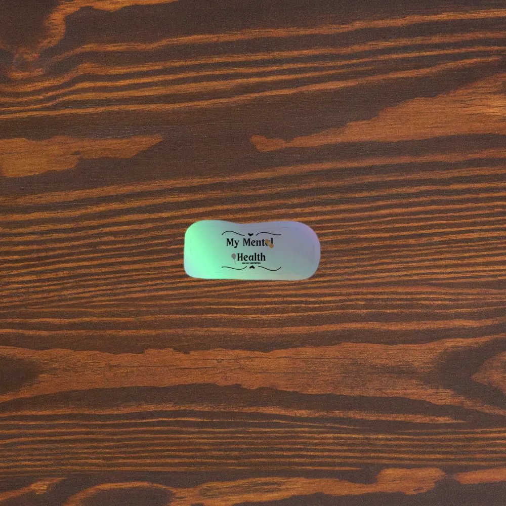 Healing Holographic Mental Health Sticker Set product image (2)
