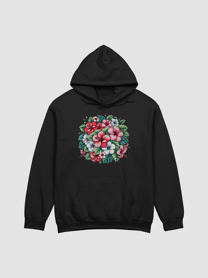 Gildan Classic Hoodie | AI's Hibiscus Design Mastery product image (1)