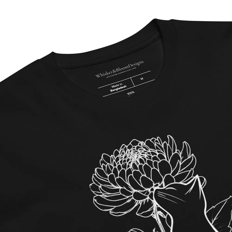 Chrysanthemum Cat Supreme Comfort Crew Neck T-Shirt product image (8)