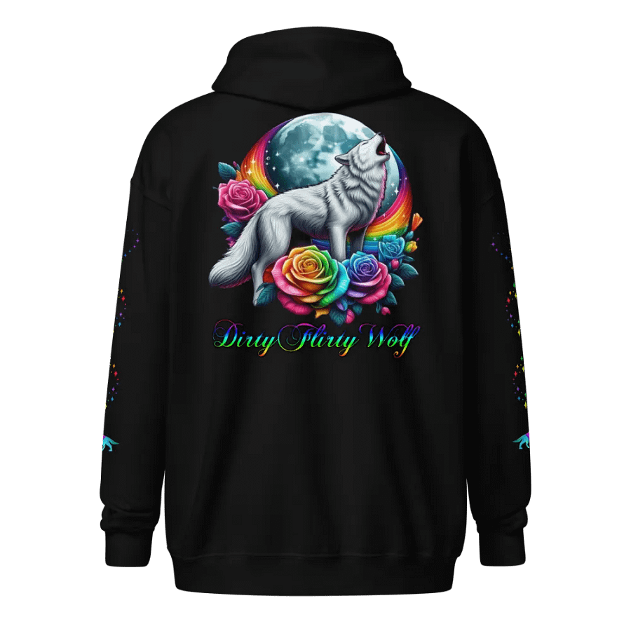 Pride Howl Unisex Zip Hoodie product image (21)
