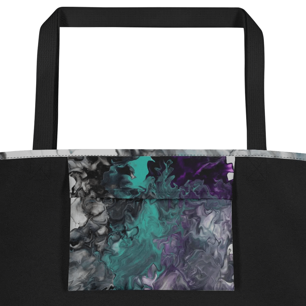 Acrylic Pour Printed Tote Bag - Original FCCA Design product image (2)