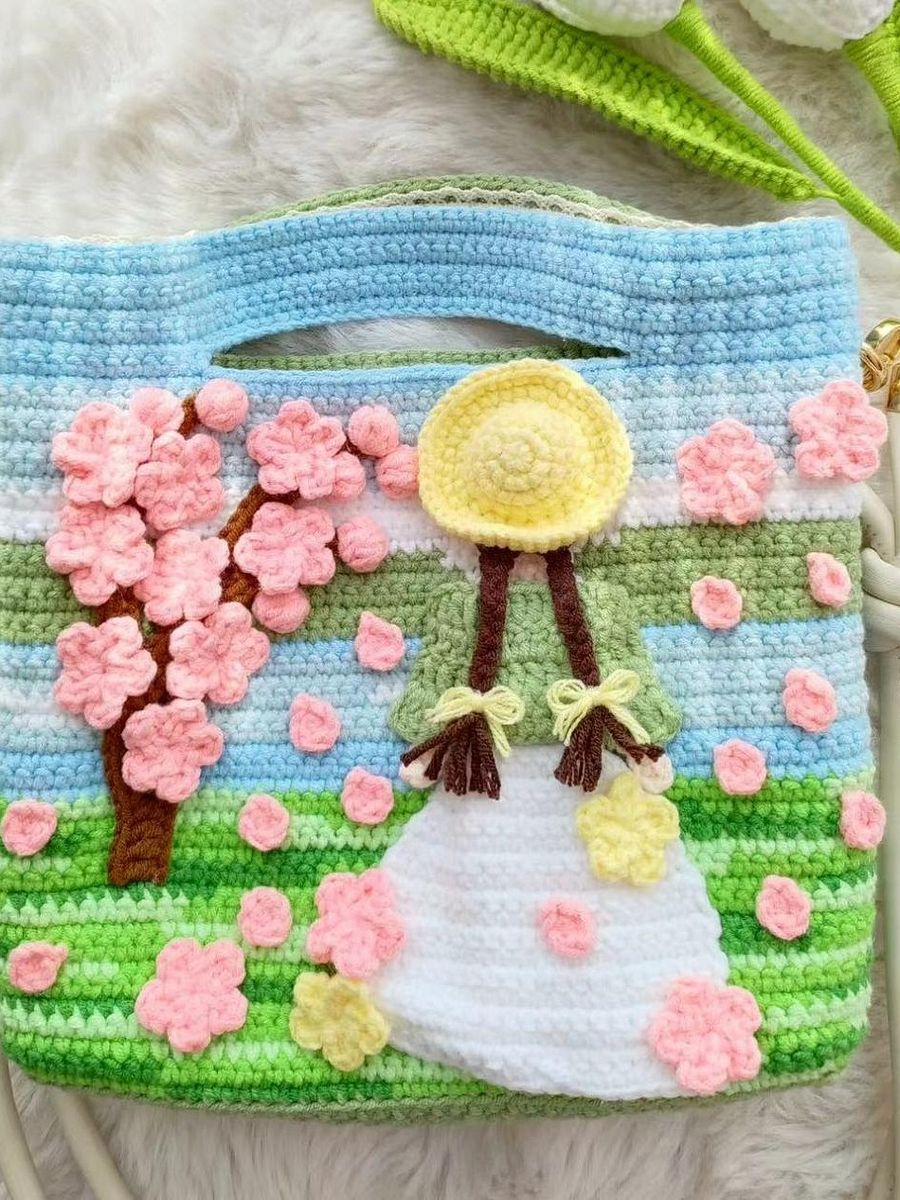 7 Crochet Bag Combinations, PDF pattern download product image (4)
