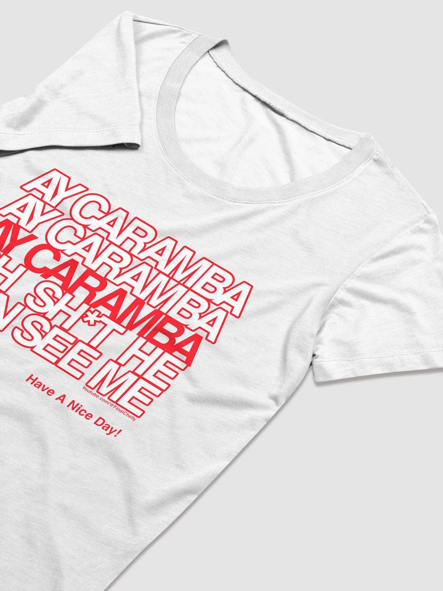 Ay Caramba Womens Triblend Printed Tee product image (3)