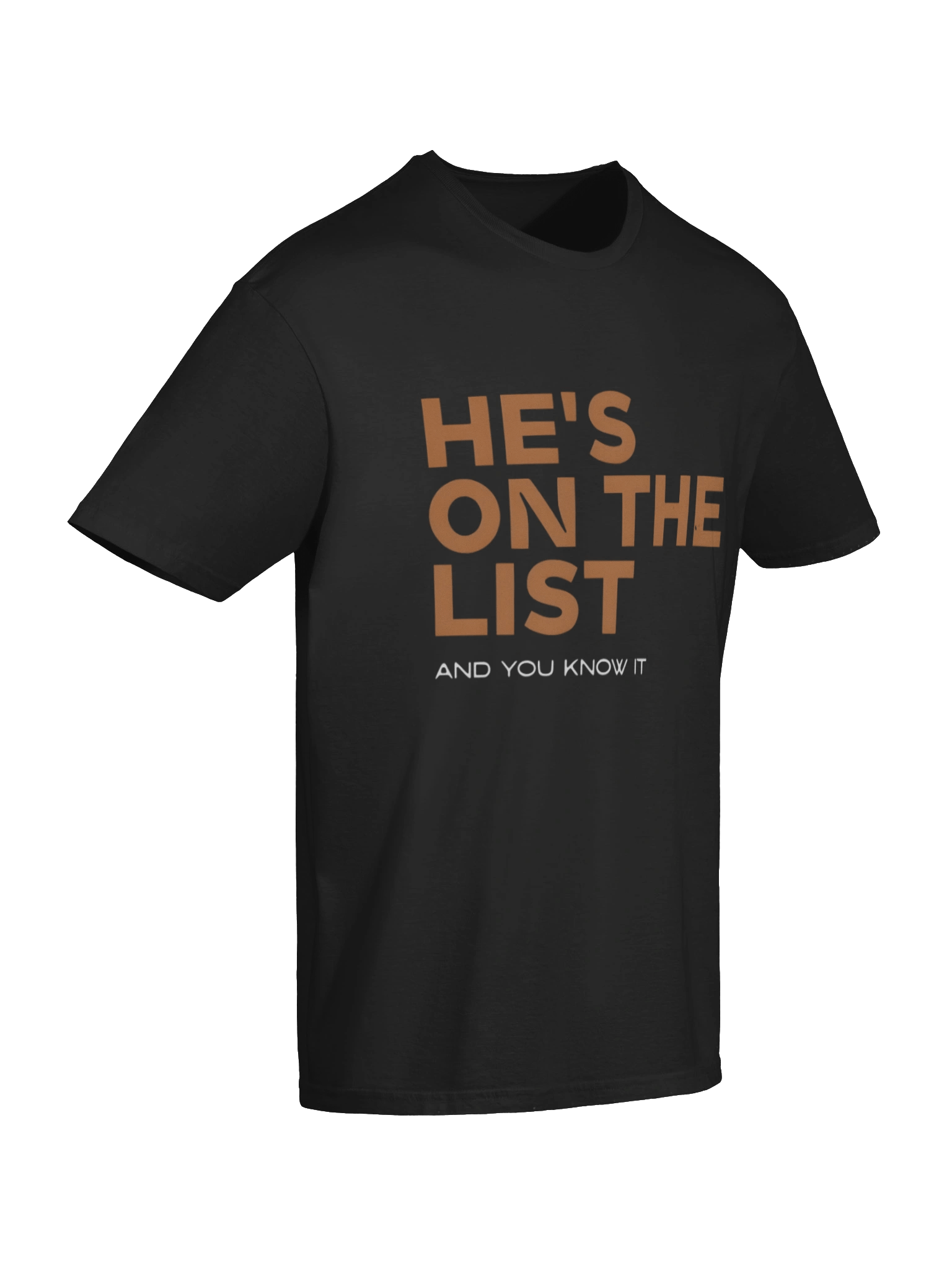 He’s On The List And You Know It Christmas Shirt product image (7)