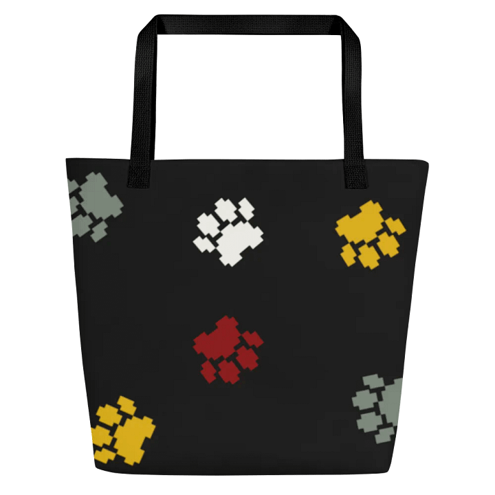Cat Mom Colors Tote Bag with Pocket product image (2)