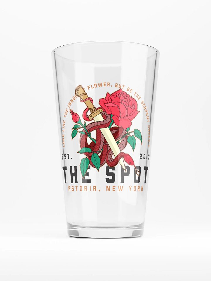 The Spot Snake & Dagger Pint Glass product image (1)