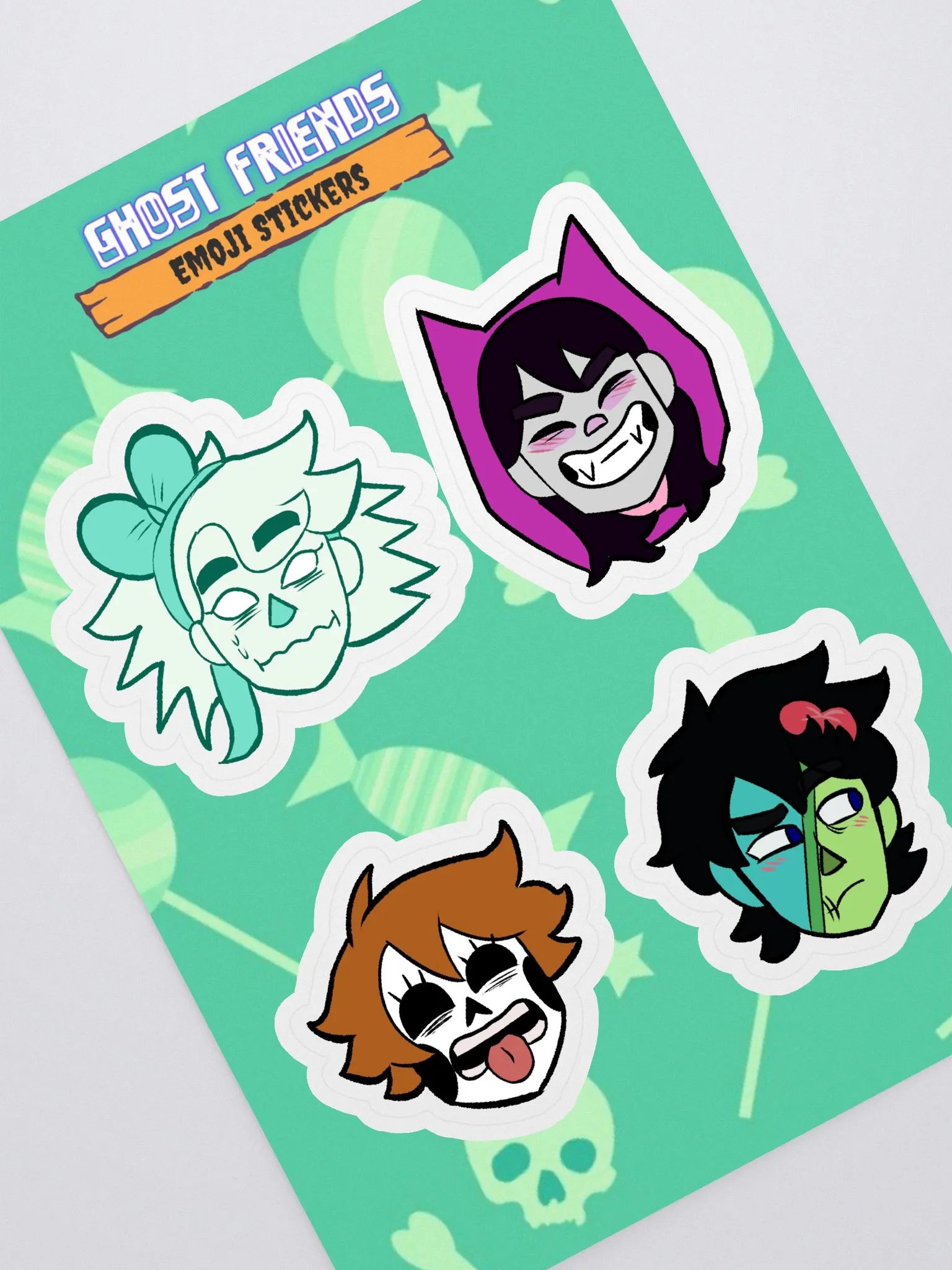 Ghost Friends: Emoji Sticker Pack product image (1)