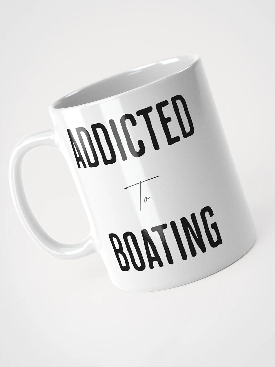ADDICTED TO BOATING Mug product image (1)