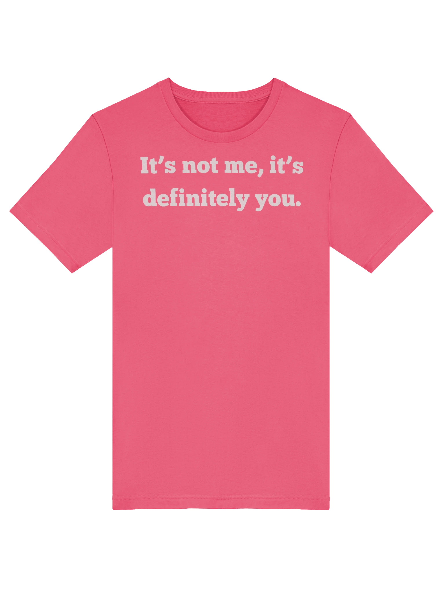 Its Not Me Its Definitely You Shirt, Funny Sarcastic Tshirt, Breakup Gift, Sarcasm Shirt, Unisex Bella Canvas 3001, Gift for Her Him product image (5)