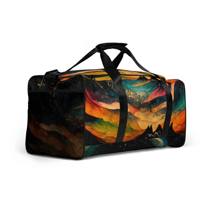 Cosmic Waves Custom Duffle Bag product image (2)