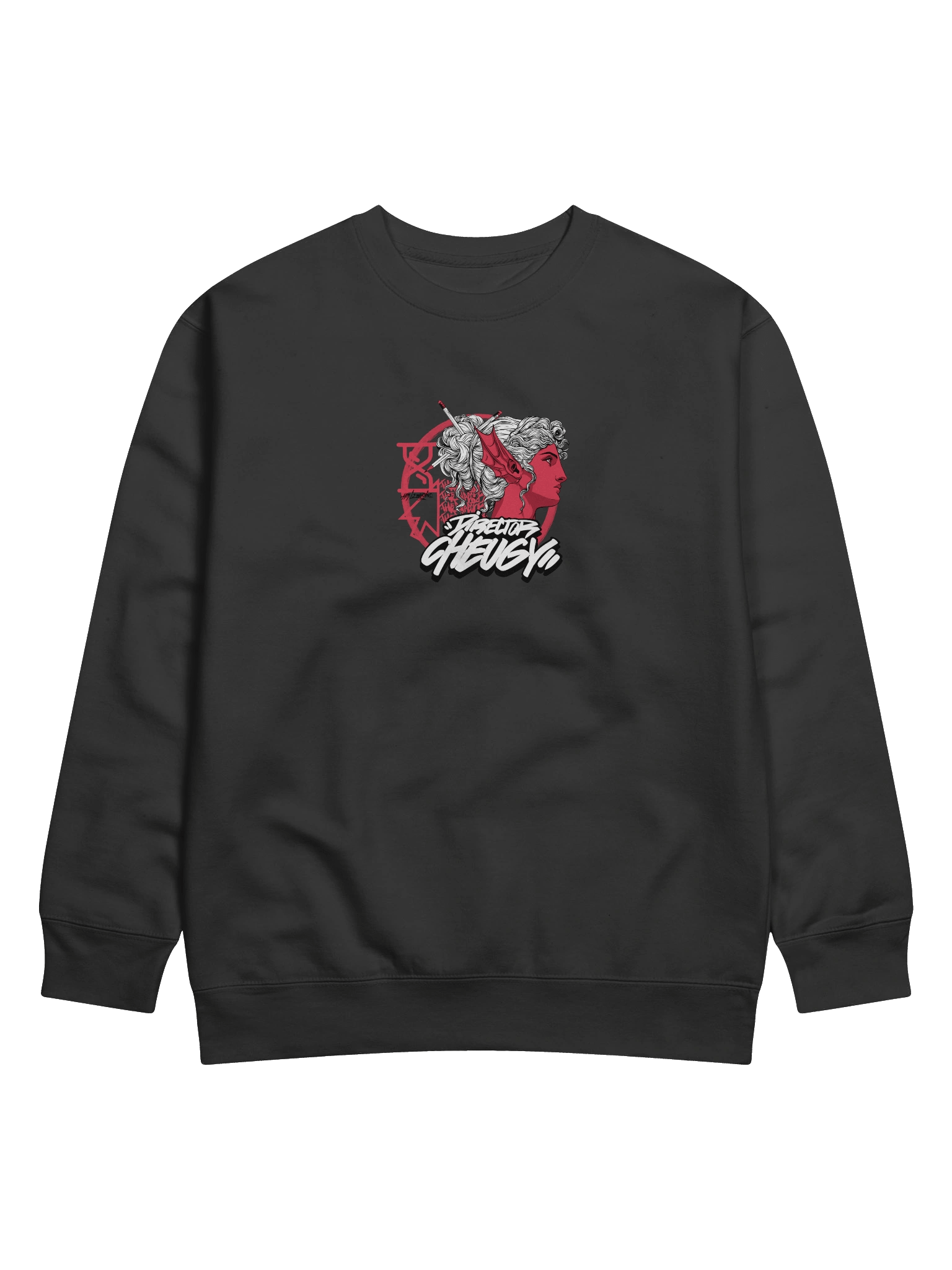 Bustin Crew Neck Sweatshirt (Red) product image (2)