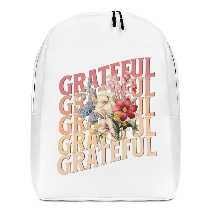 Grateful Blooms All-Over Backpack product image (1)