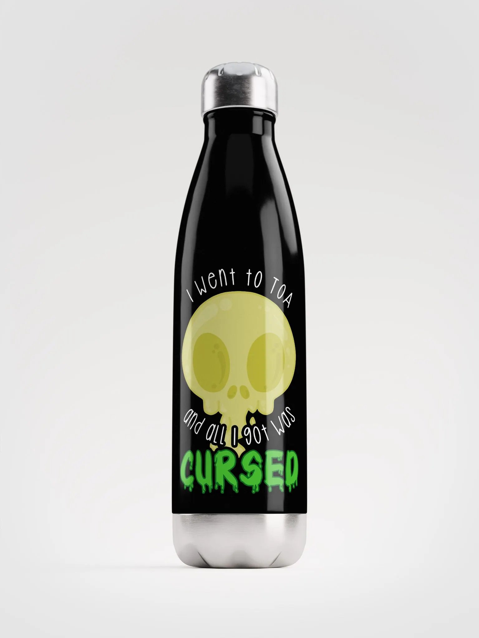 All I Got Was Cursed - Rogue - Water Bottle [Stainless Steel] product image (1)