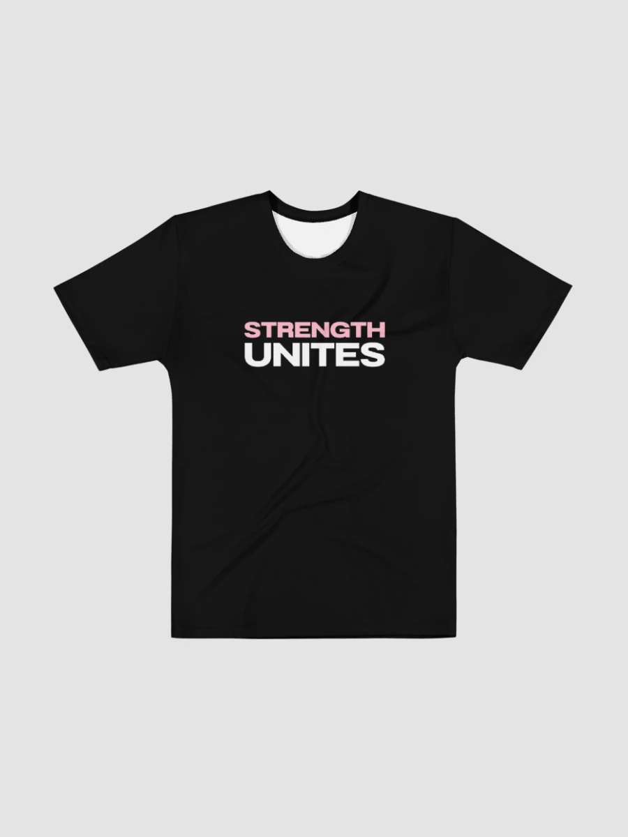 Breast Cancer Awareness: Strength Unites T-Shirt - Black product image (5)