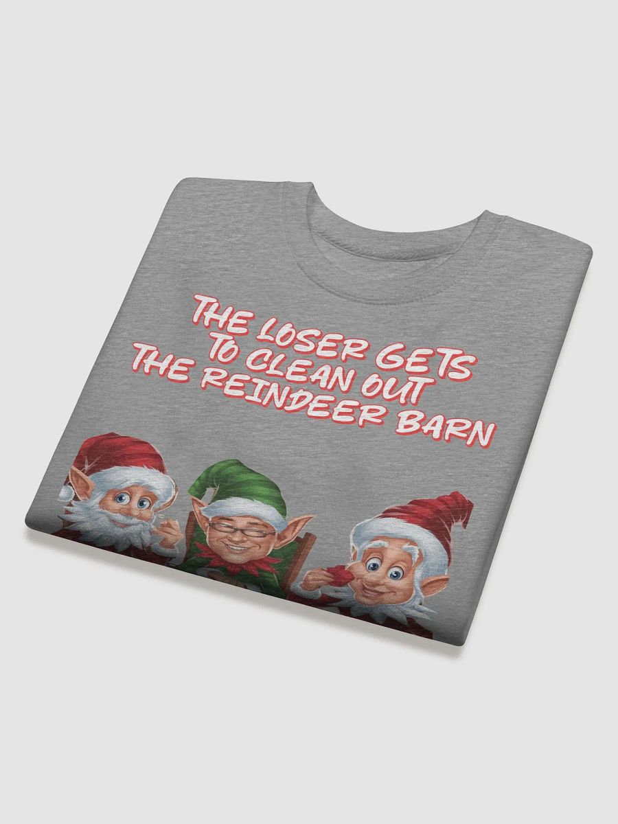 The Loser Gets To Clean Out The Reindeer Barn - Sweatshirt product image (28)