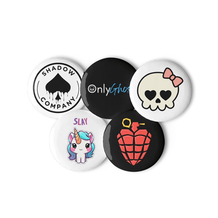 LT Ghost TV "PACK 1" Buttons product image (2)