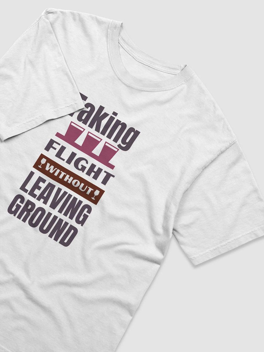 Drinking Around the World Disney Flight Comfort Colors Garment-Dyed Heavyweight T-Shirt White with Red Text product image (3)