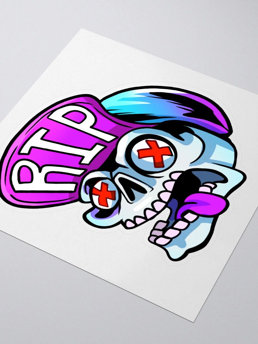 RIP Kiss Cut Sticker product image (3)