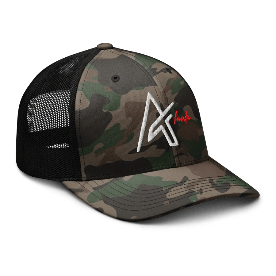 Atlanta Camouflage Trucker Hat product image (6)