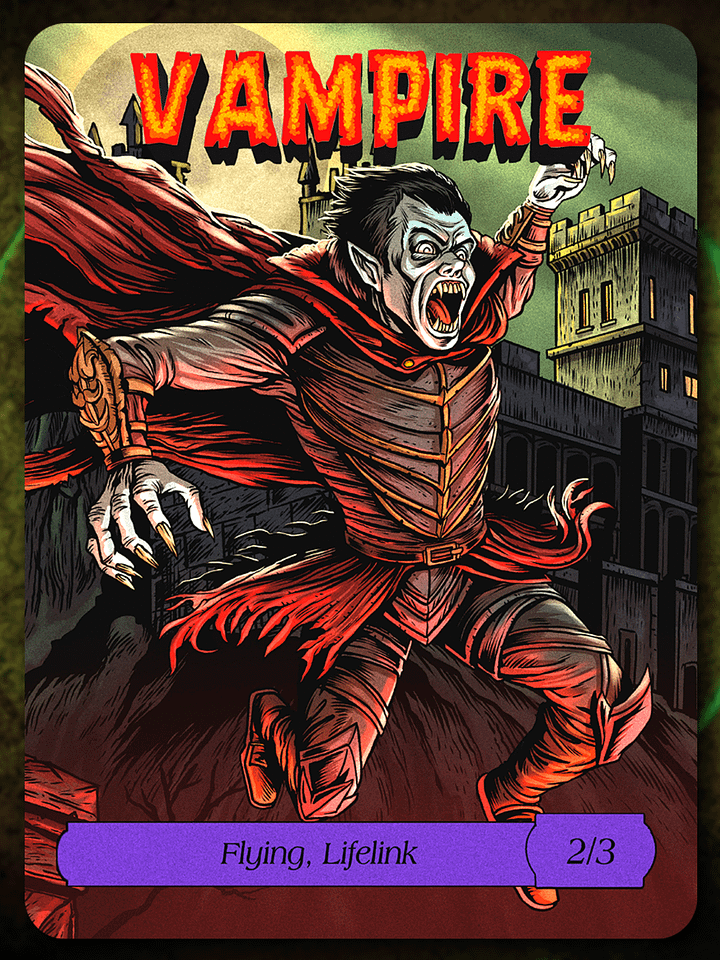 Vampire 2/3 Full Art Token product image (1)