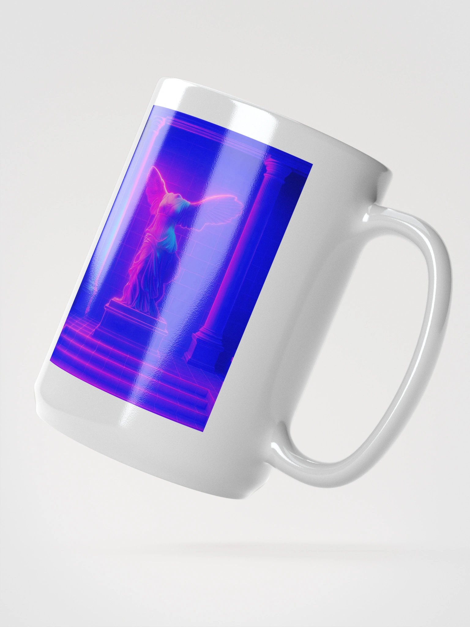 Neon Temple of Victory Mug product image (2)