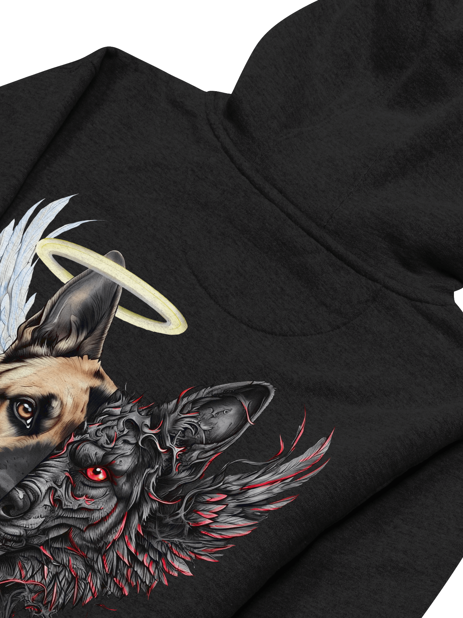 Good and Evil - Adult Unisex Premium Hoodie **Larger Image product image (2)