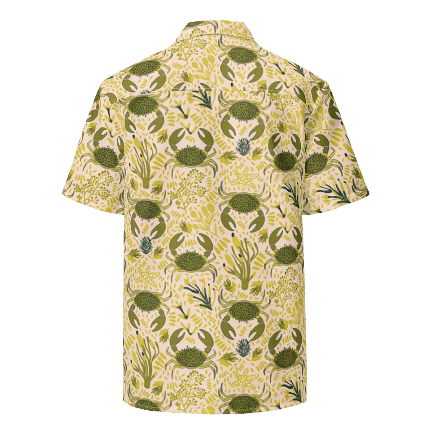 Tropical Crab Paradise Hawaiian Shirt product image (8)