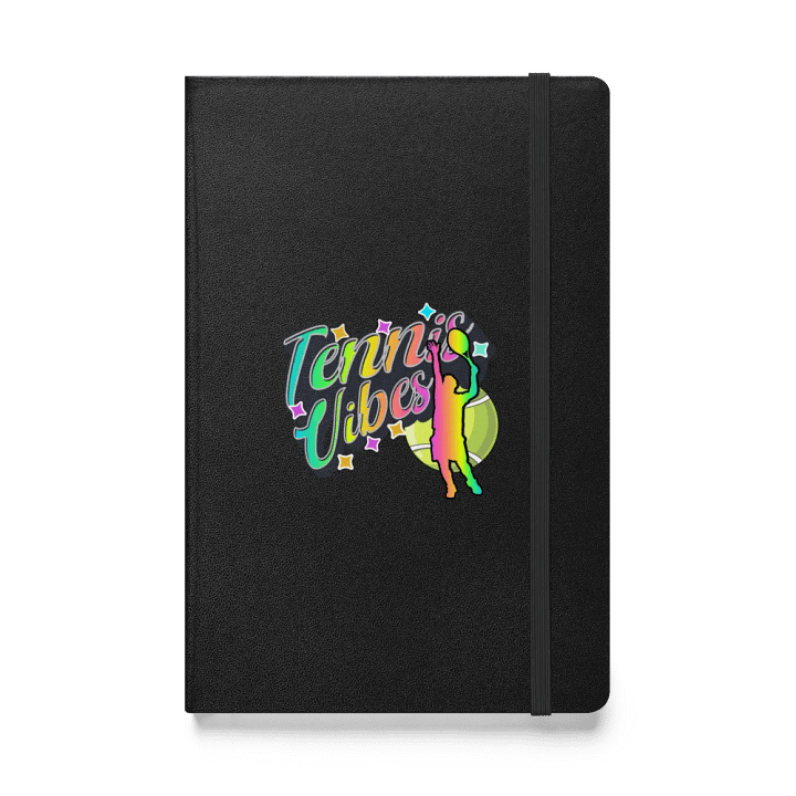 Tennis Vibes Male Neon Hardcover Journal product image (1)