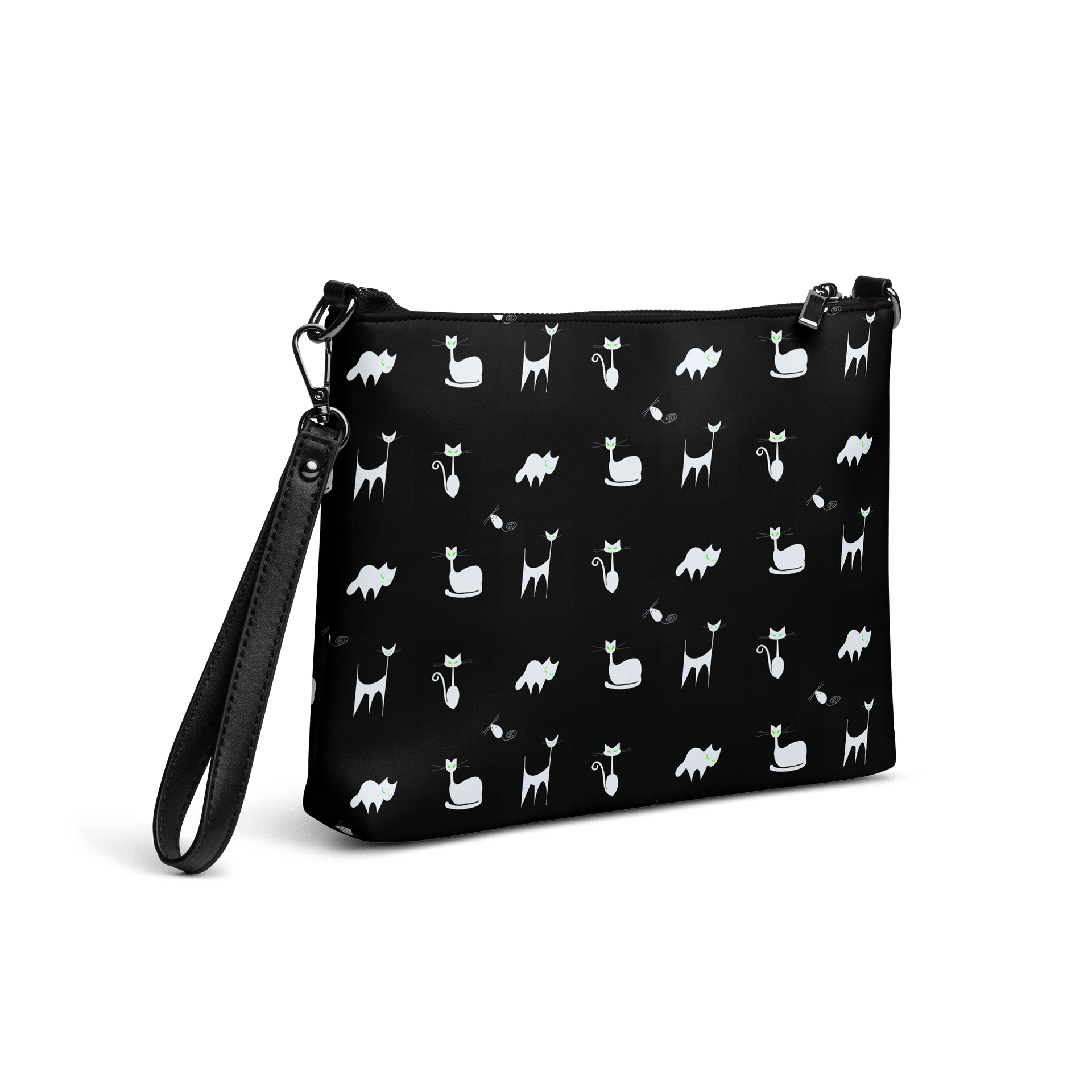Whimsical Cats All-Over Print Crossbody Bag product image (5)