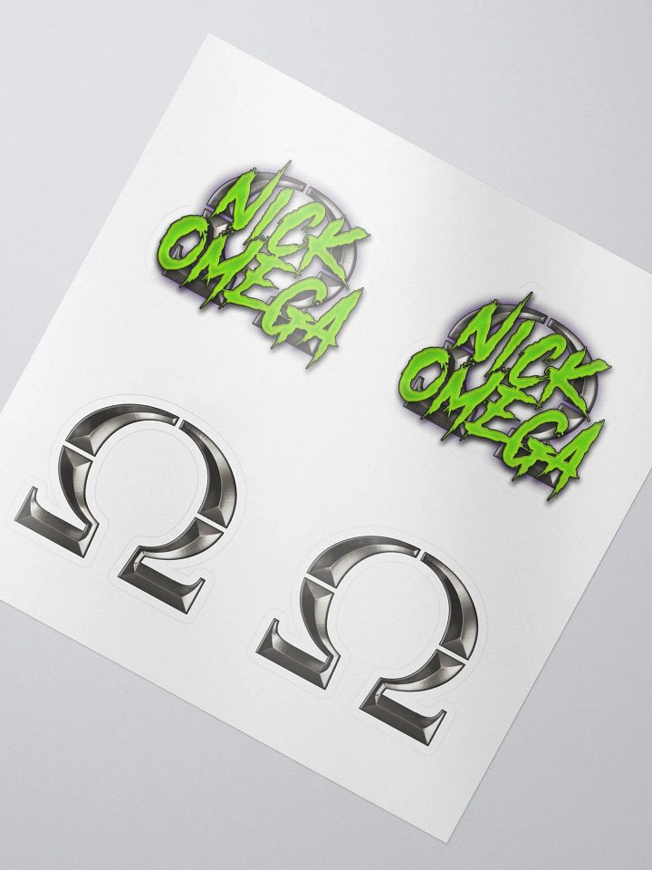 NickOmega 2022 - Sticker Sheet product image (2)