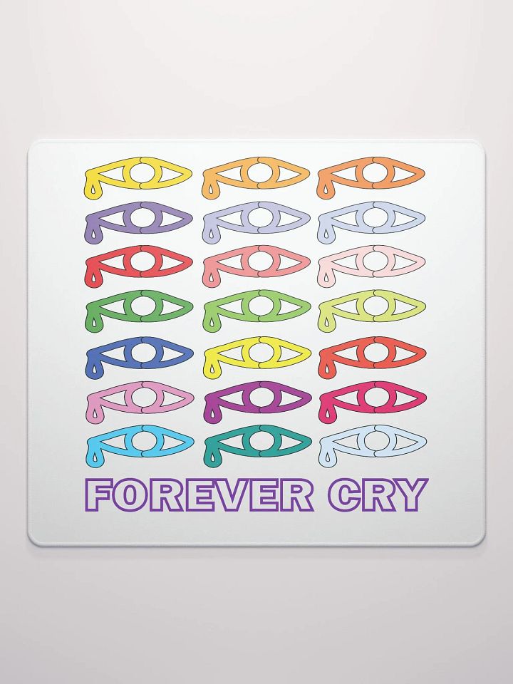 Forever Cry - Multi-Coloured - Gaming Mouse Pad product image (1)