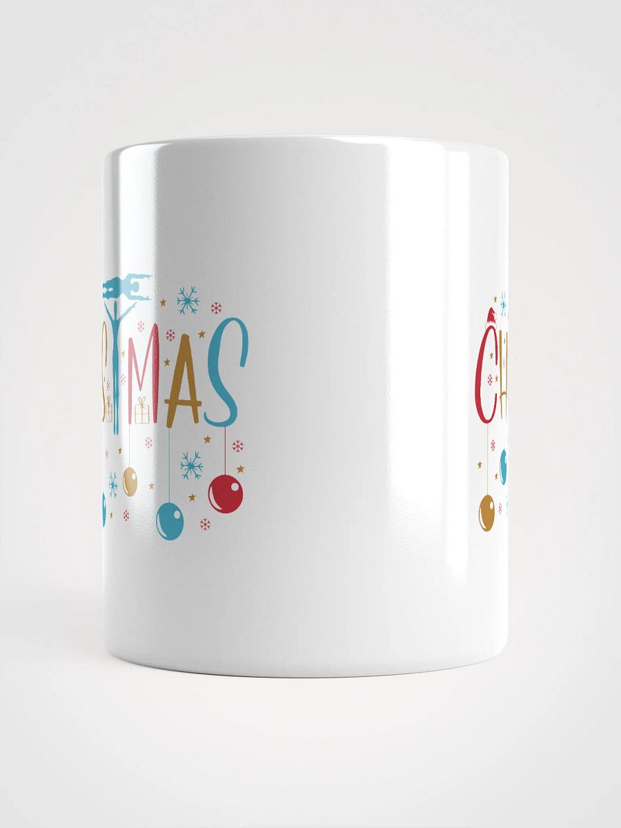 Classic Christmas Snow Flake and Ball Coffee Mug product image (5)