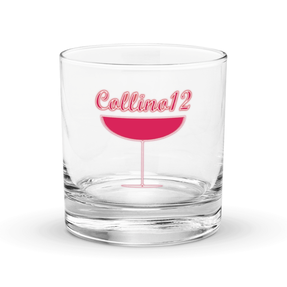 Collino12 Classic Logo Rocks Glass product image (1)