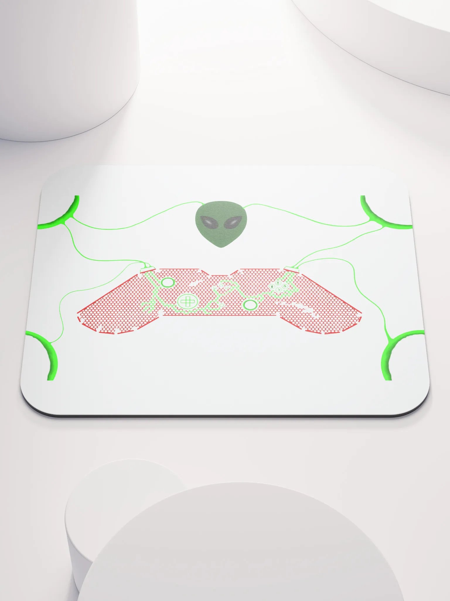 Alien Control Mouse Pad product image (1)