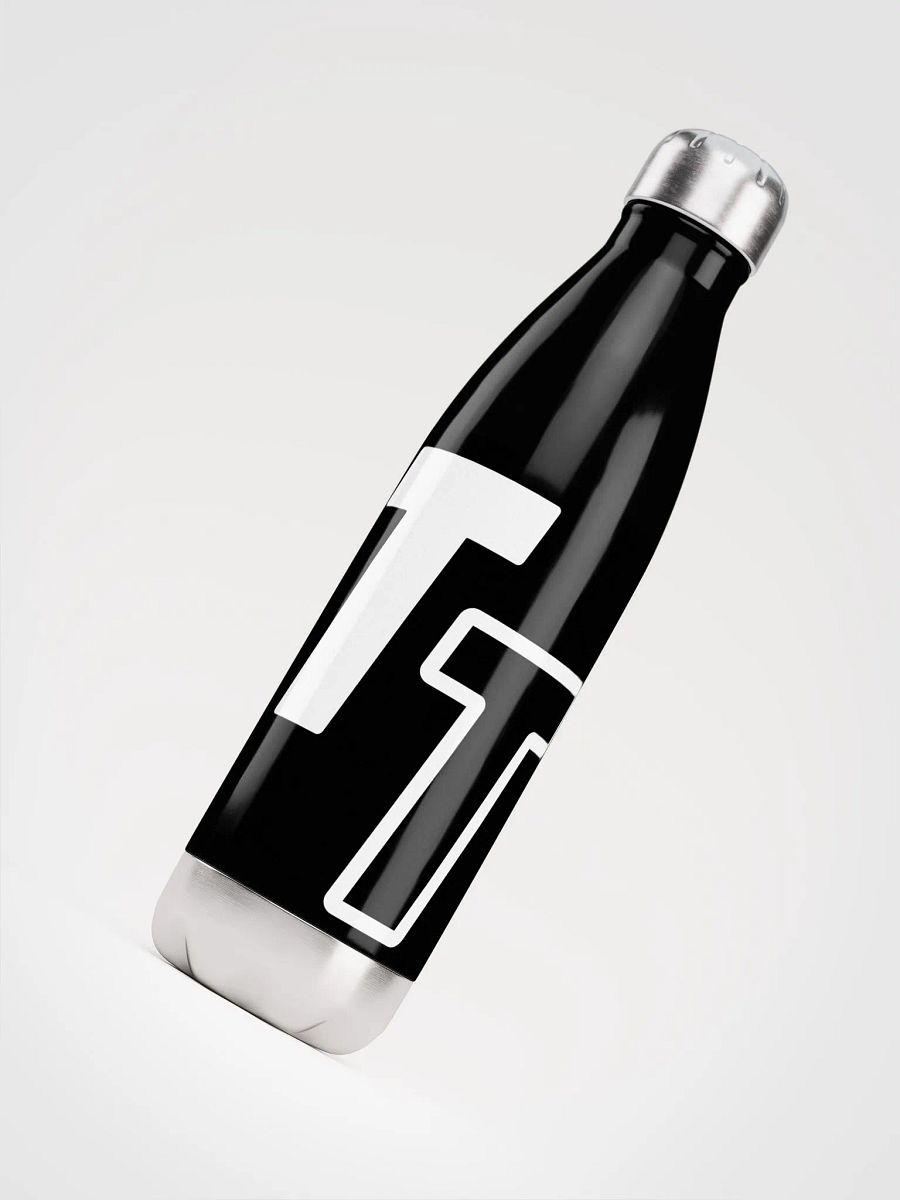 Trendy Stainless Steel Water Bottle - Black product image (3)