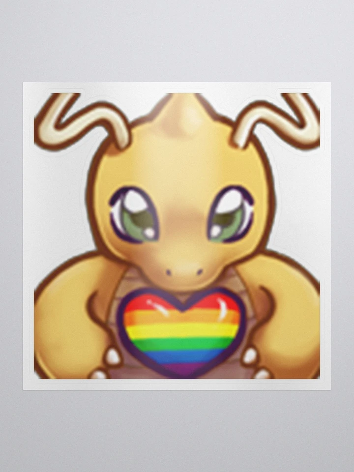 Dragon Pride Emote Sticker! product image (1)