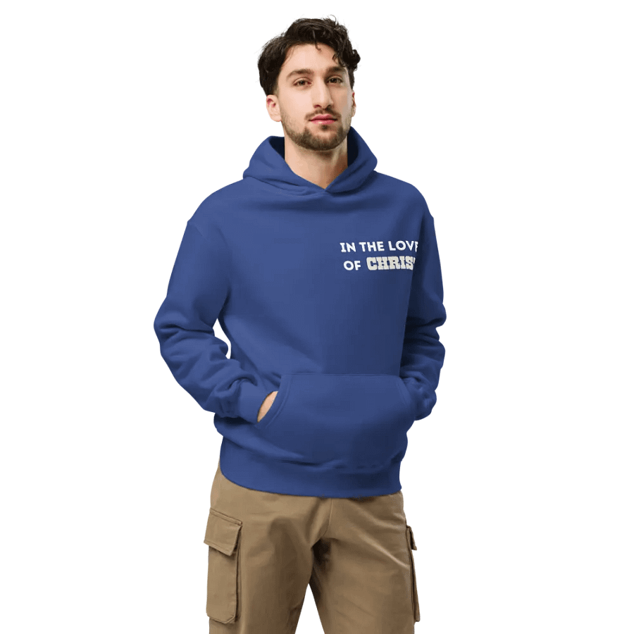In the love of Christ I stand Oversize Hoodie product image (9)