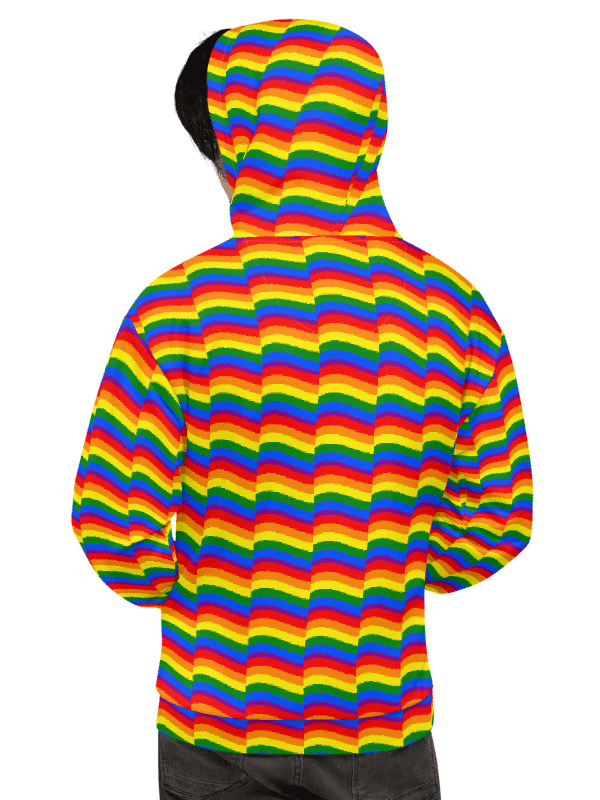 Rainbow hoodie product image (2)