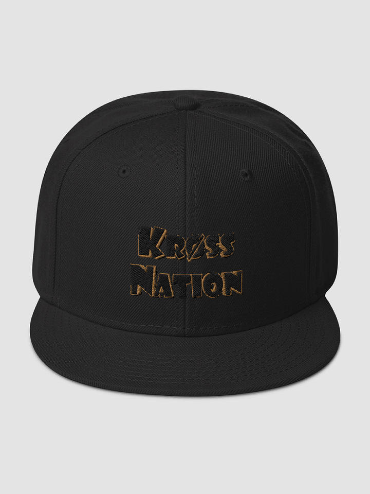 [Kr0ss Family] Otto Wool Blend Snapback Otto Cap 125-978 product image (1)