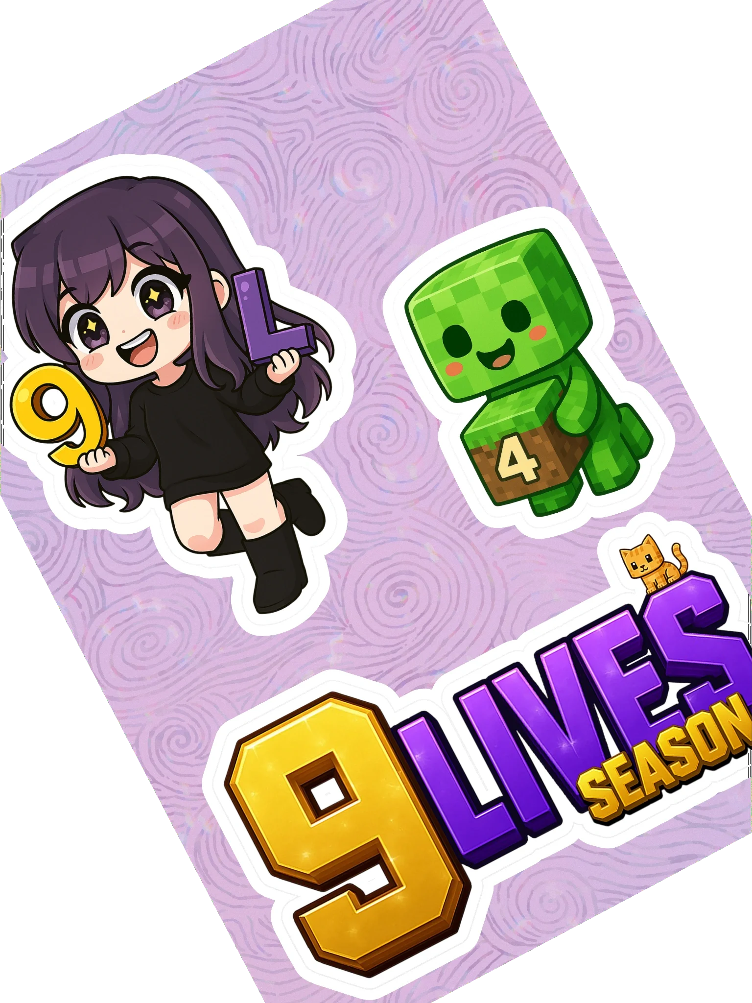 9LS4 Caithix Sticker Sheet product image (2)