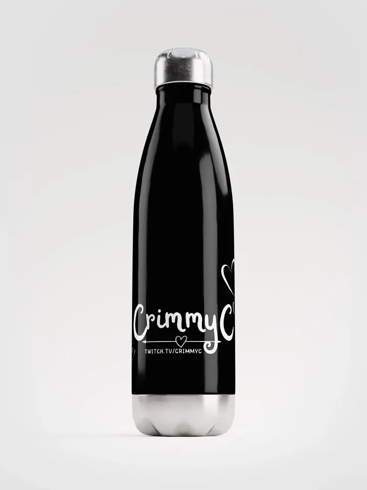Glossy Steel Oasis Water Bottle product image (1)