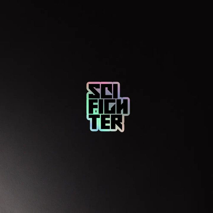 SCIFIGHTER STACKED STICKER product image (4)
