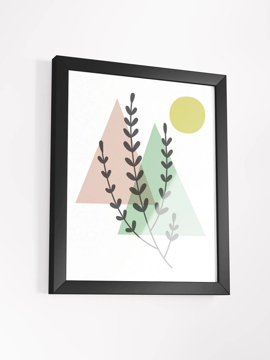 Botanical Harmony Framed Poster product image (47)
