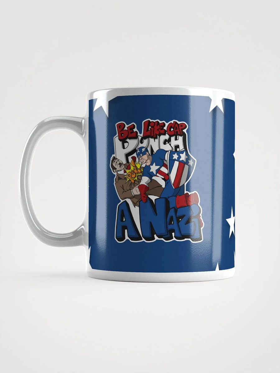 Be Like Cap and Punch a Nazi - Mug product image (2)